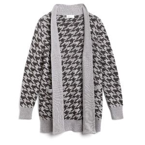 Houndstooth cardigan
